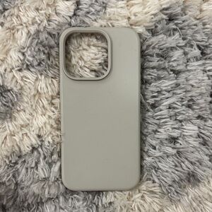 Sleek Cement Color Phone Case